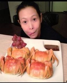 爱吃大闸蟹的明星