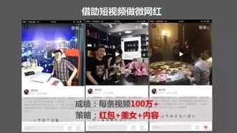 网红做业务视频,揭秘短视频营销背后的商业秘密